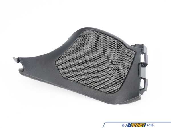 Genuine BMW Seat Belt Outlet Cover - Left - Black - F36 51467326269