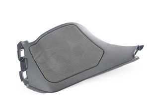 Seat Belt Outlet Cover - Right - Black - F36