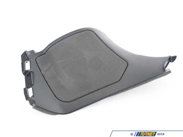 Genuine BMW Seat Belt Outlet Cover - Right - Black - F36 51467326270