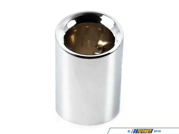 Genuine BMW TAILPIPE TIP, CHROME 18308658210