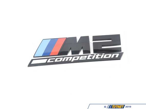 Genuine BMW Genuine BMW M2 Competition Emblem - F87 51148079564