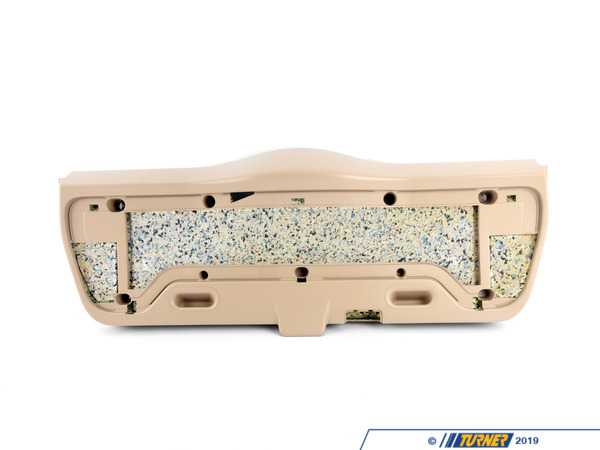 Genuine BMW Trunk Lid Trim Panel - Hellbeige 2 - E46 51498259855