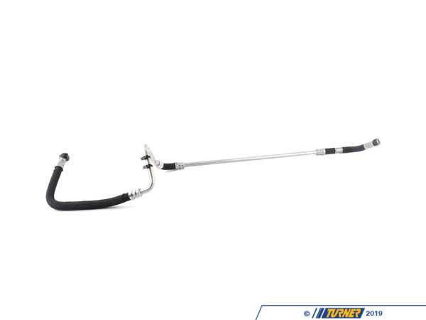 Genuine BMW Engine Oil Cooler Hose Assembly - F01, F02 17227589507