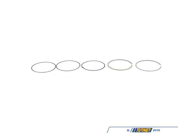 Genuine BMW Alusil Piston Rings Repair Kit - E31, E32, E34, E38 11251745921