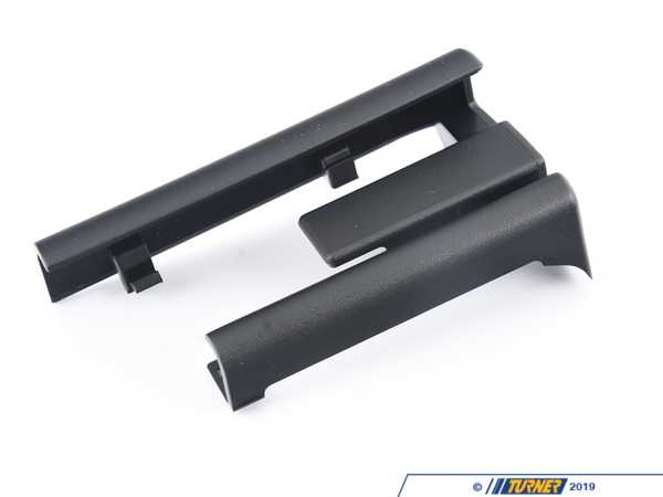Genuine BMW Genuine BMW Cover, Seat Rail, Front Left - 52109175063 - Schwarz 52109175063