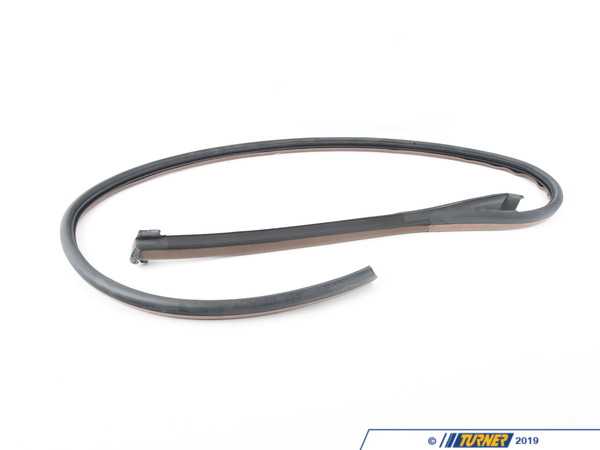 Genuine BMW Genuine BMW Front Right Door Seal Dunkelbeige - 51718219554 - E36 51718219554