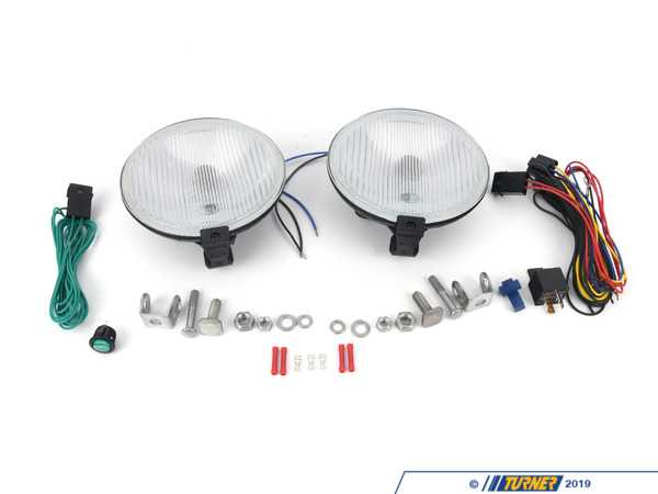 Hella Hella Hella 500 Clear Fog Light - 6 1/2 in. Round 5750971