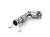 AFE Twisted Steel Street Series Downpipe - High Flow Catalytic Converter 48-36322-HC View 1