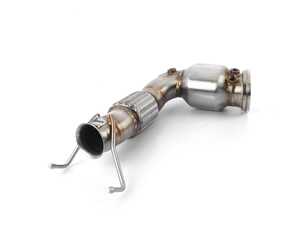 Twisted Steel Street Series Downpipe - High Flow Catalytic Converter