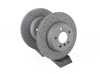 Hawk Hawk Talon Cross Drilled & Slotted Brake Rotor Pair - Rear (330x20) - F30 F32 F34 HTC5373 View 1