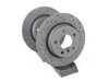 Hawk Hawk Talon Cross Drilled & Slotted Brake Rotor Pair - Rear (294x19) - E46  HTC4761 View 1