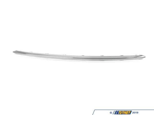 Genuine BMW TRIM STRIP, BUMPER, 51127403875