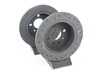 Hawk Hawk Talon Cross Drilled & Slotted Brake Rotor Pair - Rear (258x10) - E30 HTC4657 View 3