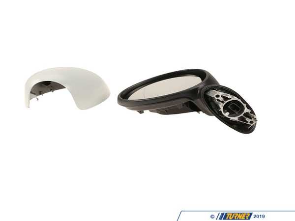 Bremmen Parts MINI R5X Mirror Housing With Mirror Glass And Cover - Left 51162755635