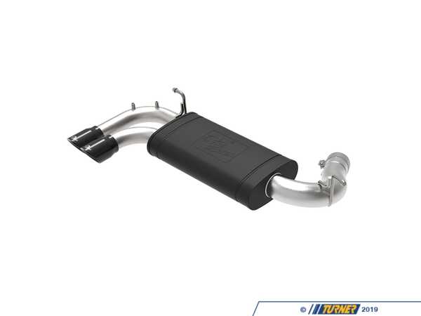 AFE AFE MACH Force-Xp Stainless Steel Axle-Back Exhaust System - Black Tips - F22/23 228i N20 49-36346-B