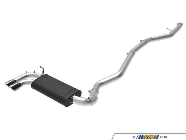 AFE AFE MACH Force-Xp Stainless Steel Cat-Back Exhaust System - Black Tips - F22/23 228i N20 49-36345-B