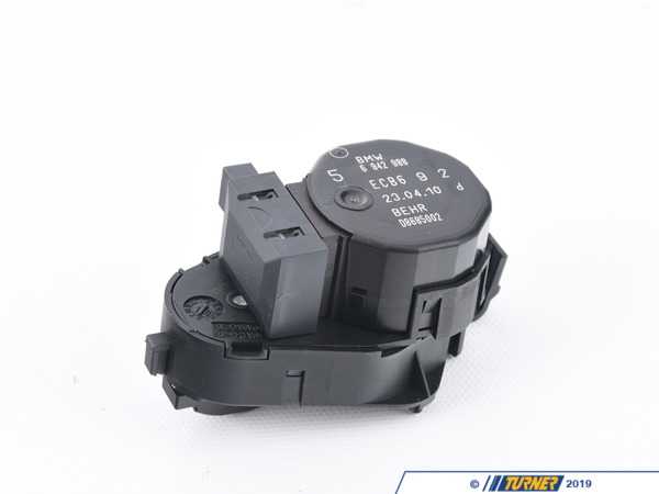 Genuine BMW Actuator Ventilation - Right - E60, E61, E63, E64 64116942988