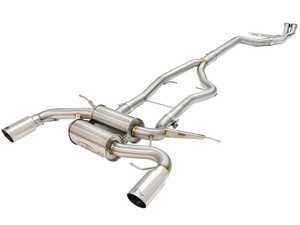 MACH Force-Xp 3 to 2-1/2in Stainless Steel Cat-Back Exhaust Sys w/Polished Tip BMW 335i (E90/92) 11-13 L6-3.0L (t) N55