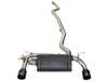 AFE AFE Mach Force-Xp Cat-Back Exhaust w/ Gloss Black Tips - F30 340i BMW 49-36334-B View 2