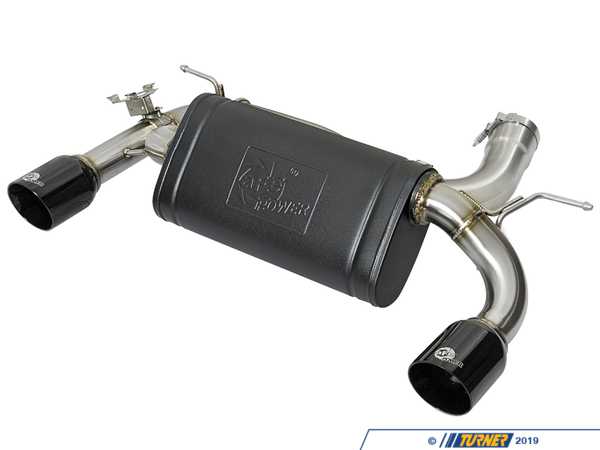 AFE MACH Force-Xp Axle-Back Exhaust System w/ black tips - (NO LONGER AVAILABLE) 49-36336-B