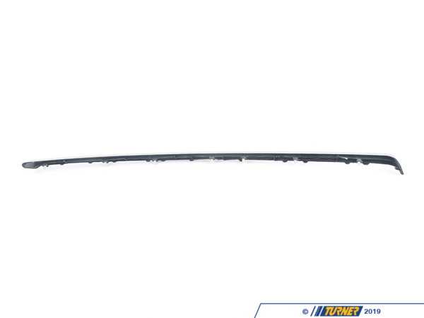 Genuine BMW Genuine BMW Aluminum Decor Strip, Front - 51419145408 51419145408