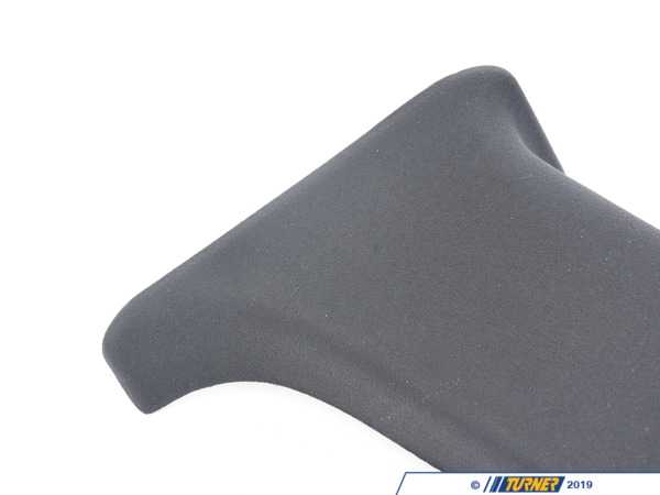 Genuine BMW Genuine BMW Covering Column Rear Right Schwarz - 51437902952 - E46 51437902952