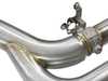 AFE aFe MACH Force-XP 304 Stainless Steel Cat-Back Exhaust System w/o Muffler w/ Black Tips - F85/86 X5/6 M S63 49-36342-B View 5