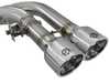 AFE aFe MACH Force-XP 304 Stainless Steel Cat-Back Exhaust System w/o Muffler w/ Polished Tip - F85/86 X5/6 M S63 49-36342-P View 8