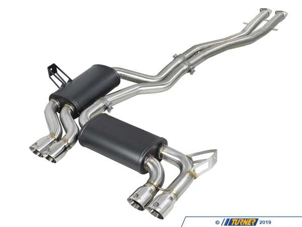 AFE AFE Mach Force-Xp Cat-Back Exhaust w/ Polished tips - E46 M3  49-36344-P