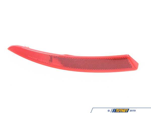 Genuine BMW Genuine BMW Reflector, Rear Left 63147318557