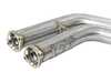 AFE Twisted Steel Race Series X-Pipe 48-36324 View 3