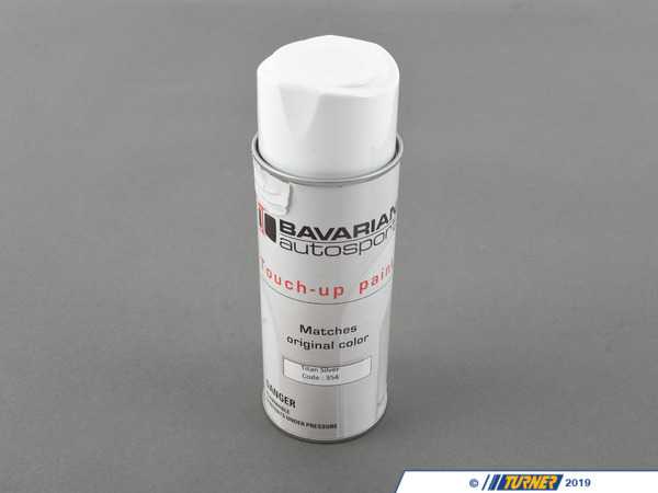 Bavarian Autosport Touch Up Paint - 12 oz Spray Can - Color Code 354 - Titanium Silver TU354