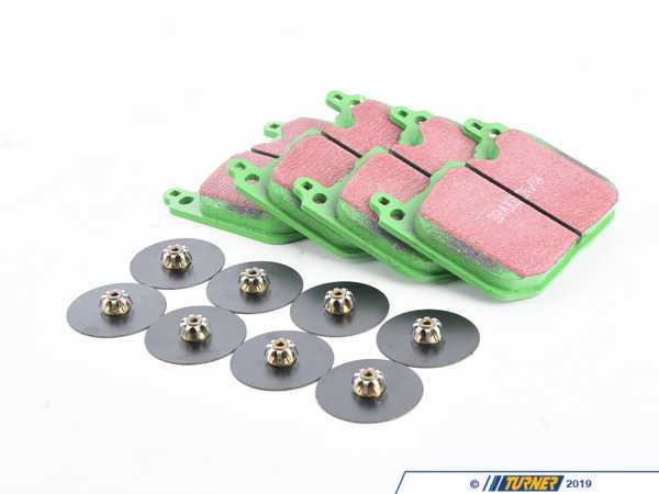 EBC EBC GreenStuff Premium Front Brake Pad Set - BMW F39 F44 F48, MINI JCW F54/55/56/57 F60 DP22271
