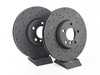 Hawk Hawk Talon Cross Drilled & Slotted Brake Rotor Pair - Front (332x30) - E70/71 F15/16 HTC4864 View 1