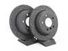 Hawk Hawk Talon Cross Drilled & Slotted Brake Rotor Pair - Rear (300x20mm) - E9X E84 HTC4502 View 1