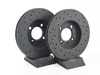 Hawk Hawk Talon Cross Drilled & Slotted Brake Rotor Pair - Front (260x22) - E30 HTC4656 View 3