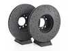 Hawk Hawk Talon Cross Drilled & Slotted Brake Rotor Pair - Front (324x30) - E31 E38 E39 HTC4690 View 3