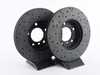 Hawk Hawk Talon Cross Drilled & Slotted Brake Rotor Pair - Front (286x22) - E36 Z3 Z4 HTC4688 View 3