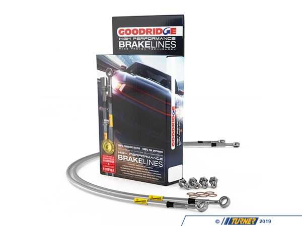 Goodridge G-Stop Stainless Steel Brake Line Kit  31056