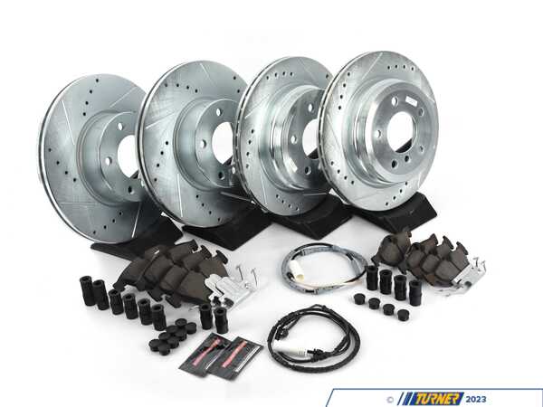 Power Stop BMW E90 E91 Z23 Evolution Sport Brake Kit - Front and Rear K6074