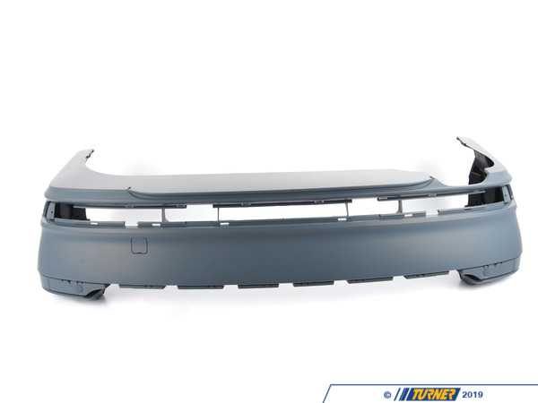 Genuine BMW Rear Bumper Trim - Primed - E46 51128212587