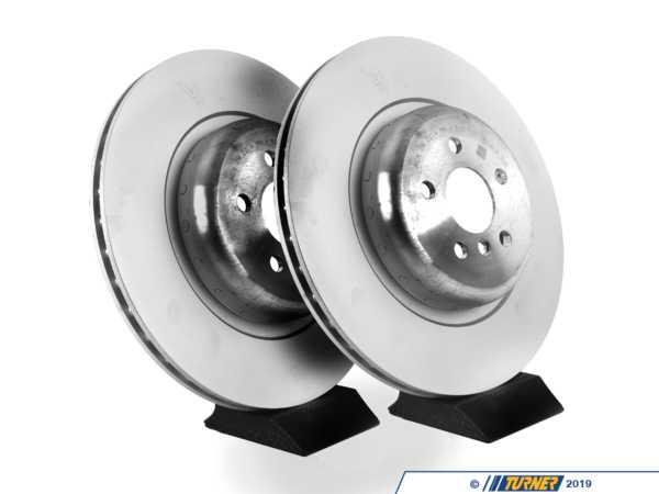 Genuine BMW Rear Brake Rotors - Pair   34216860927KT