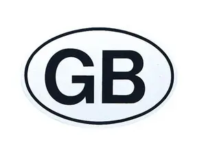 Great Britain Magoval Decal/Sticker