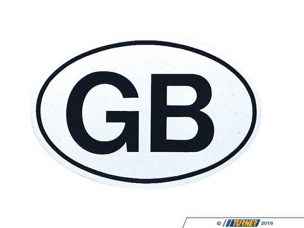 Bavarian Autosport Great Britain Magoval Decal/Sticker MAGOVALGB