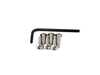 NRG Quick Release Kit - Black/Black Ring W/ Finger Grooves SRK-250BK View 3