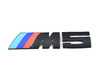 IND  E60 M5 Painted Trunk Emblem - Gloss Black  IND-E60M-TB-668 View 1