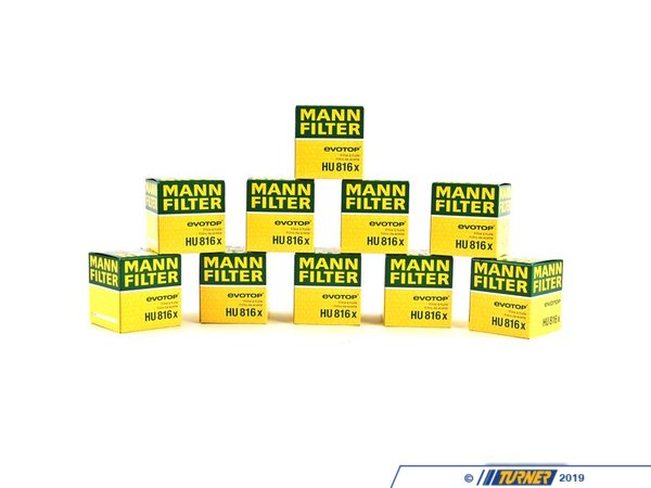 Mann OEM Mann Oil Filter Kits - Pack Of 10 - N20 N52 N54 N55 11427566327