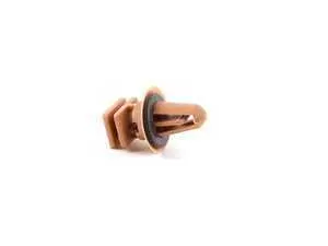 Genuine BMW Clip With Seal Ring, Beige - 51477117532