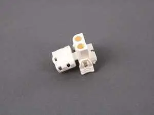 Genuine BMW Plug Housing, White 61131378417