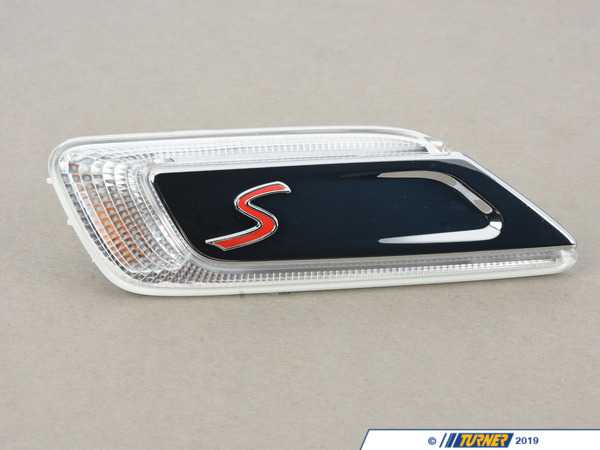 Genuine MINI Addit. Turn Indicator Lamp - Right White - Cooper 63137358470